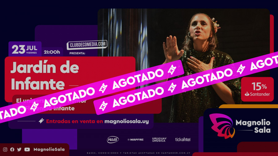 Jardín de Infante - El unipersonal de humor de Florencia Infante en Magnolio Sala