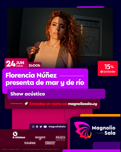 Florencia Núñez presenta de mar y de río - Show acústico en Magnolio Sala