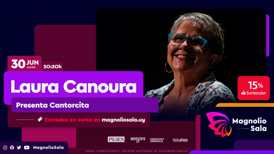 Laura Canoura - Presenta Cantorcita en Magnolio Sala