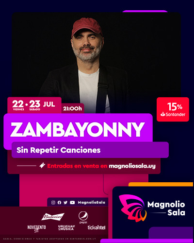 Zambayonny - Sin repetir canciones en Magnolio Sala