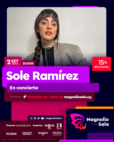 Sole Ramírez - En concierto en Magnolio Sala