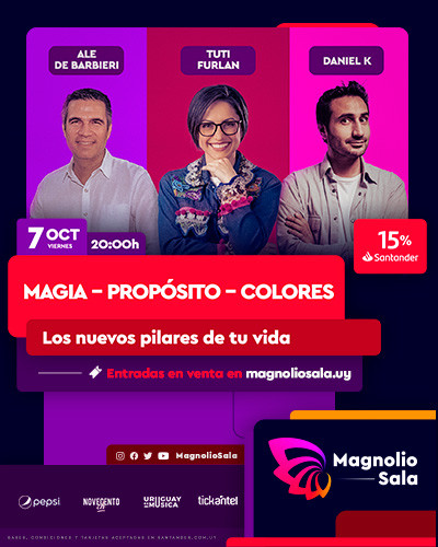 Magia - Propósito - Colores VIE 7 OCT - 20:00h en Magnolio Sala