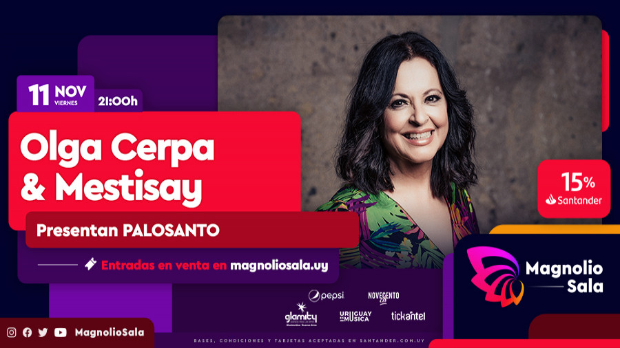 Olga Cerpa & Mestisay - Presentan PALOSANTO en Magnolio Sala