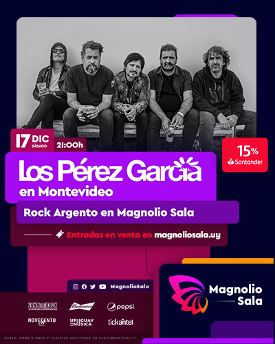Los Pérez García - Rock Argento en Magnolio Sala en Magnolio Sala