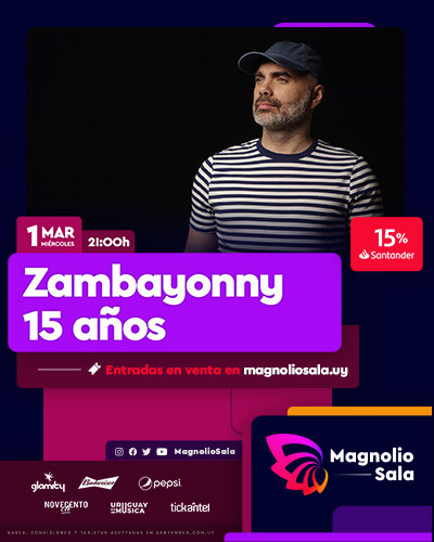 Zambayonny MIE 1 MAR - 21:00h en Magnolio Sala