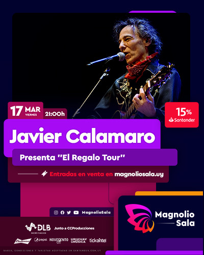 Javier Calamaro - El Regalo Tour en Magnolio Sala