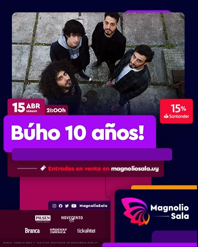 Búho 10 años! en Magnolio Sala
