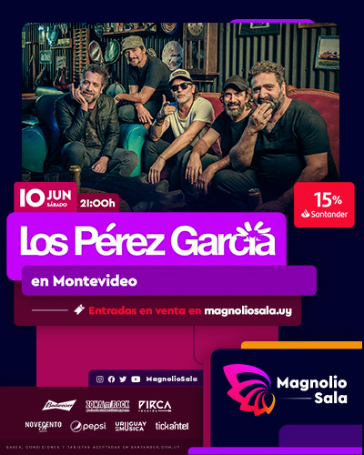 Los Pérez García - en Montevideo en Magnolio Sala
