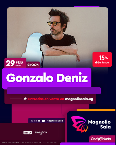 Gonzalo Deniz - - en Magnolio Sala