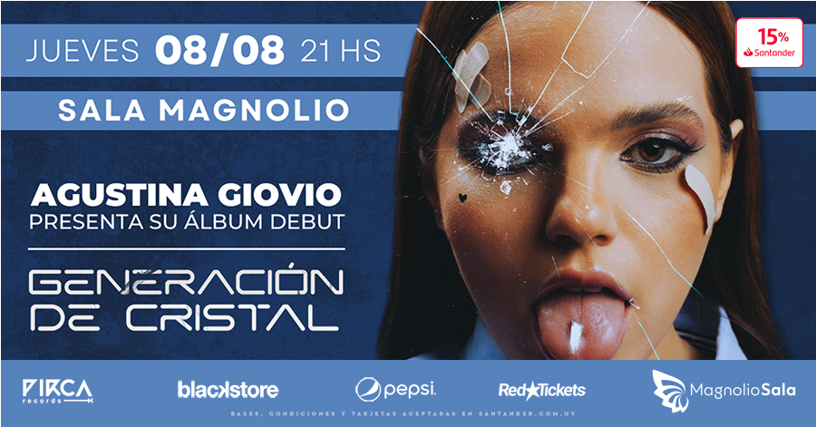 Agustina Giovio - Presenta su álbum debut en Magnolio Sala