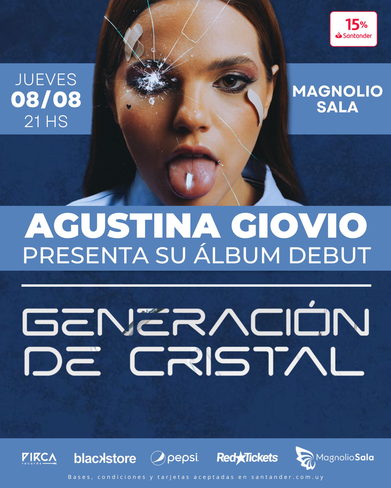 Agustina Giovio - Presenta su álbum debut en Magnolio Sala