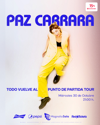 PAZ CARRARA - Todo vuelve al punto de partida TOUR en Magnolio Sala