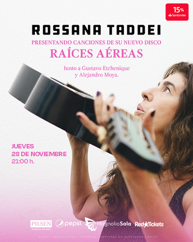 Rossana Taddei - RAICES AÉREAS en Magnolio Sala