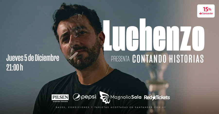 Luchenzo - Presenta: Contando historias en Magnolio Sala