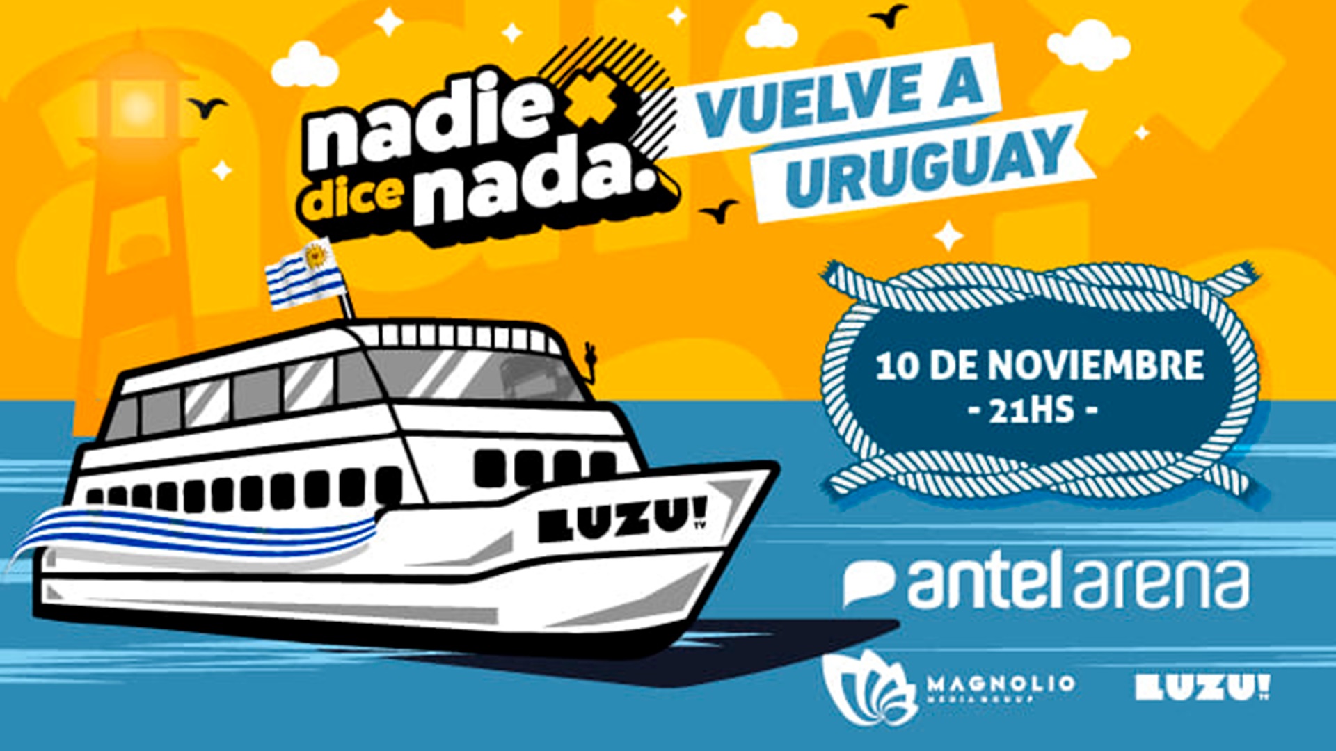 Nadie dice nada vuelve a Uruguay - - en Magnolio Sala