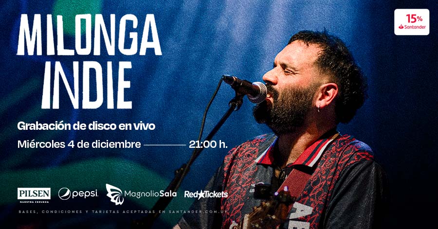 Milonga Indie - Grabación de disco en vivo en Magnolio Sala