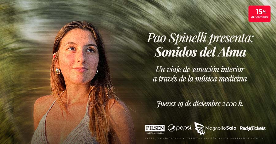 Pao Spinelli presenta: Sonidos del alma - Un viaje de sanación interior a través de la música medicina - - en Magnolio Sala