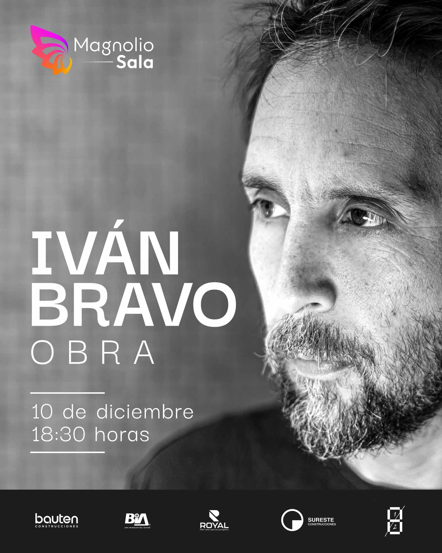Iván Bravo - Obra en Magnolio Sala