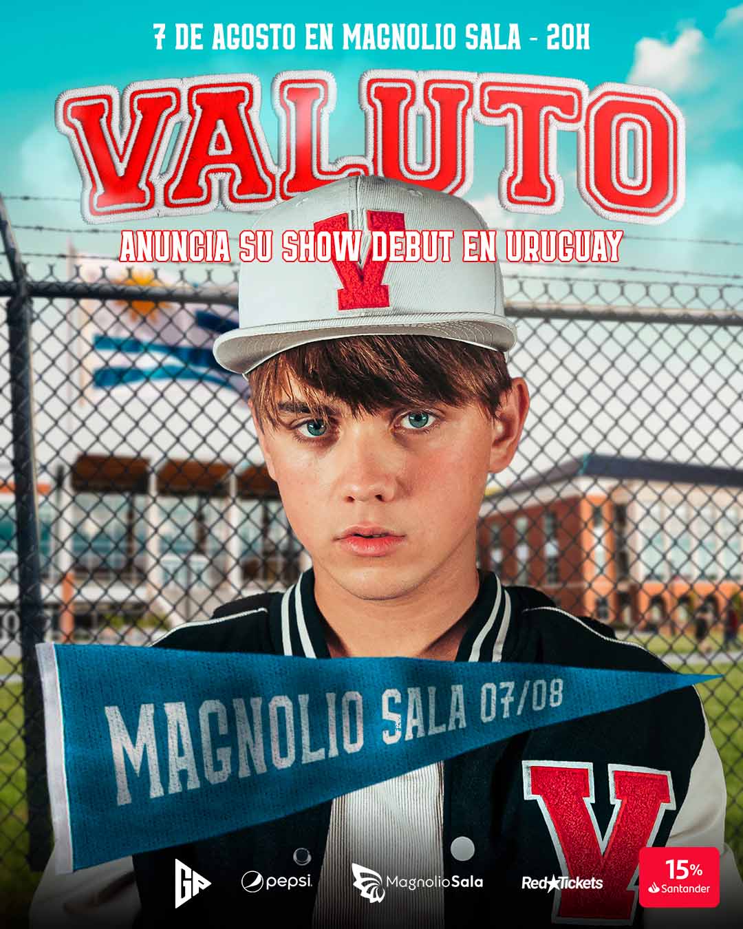 Valuto - Anuncia su show debut en Uruguay - - en Magnolio Sala