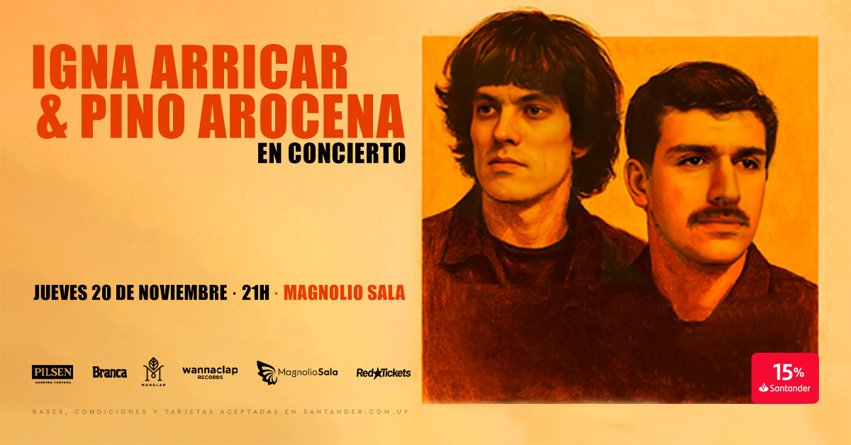 Igna Arricar & Pino Arocena en concierto - Igna Arricar & Pino Arocena llegan a Magnolio Sala con un espectáculo cuidadosamente improvisado en Magnolio Sala