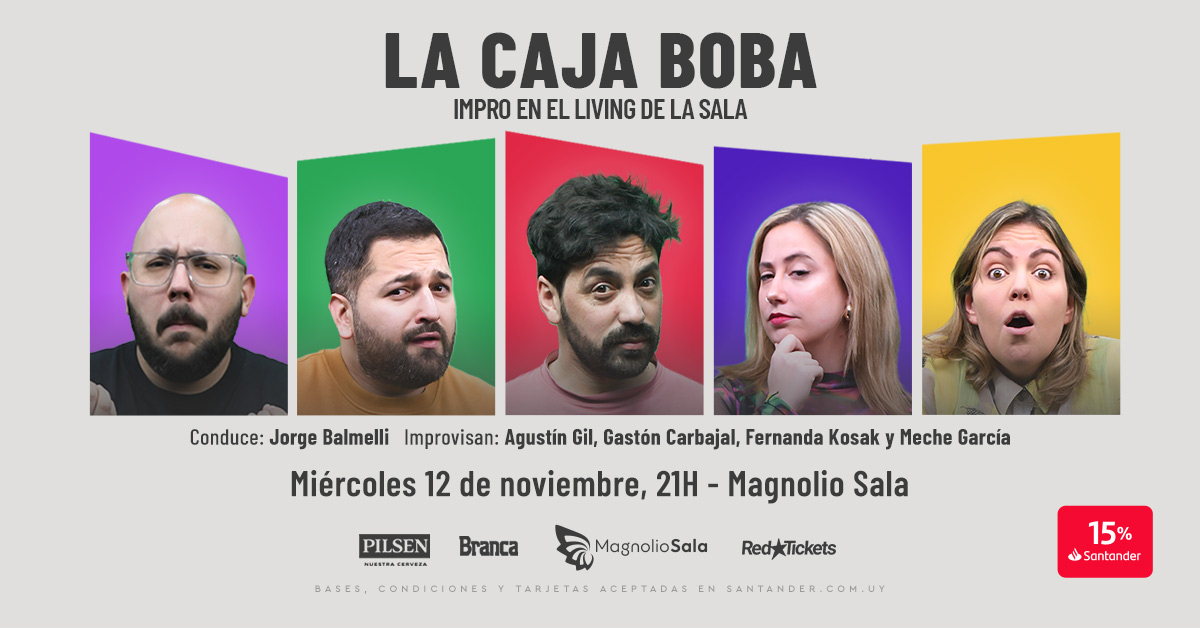 LA CAJA BOBA - Impro en el living de la sala en Magnolio Sala