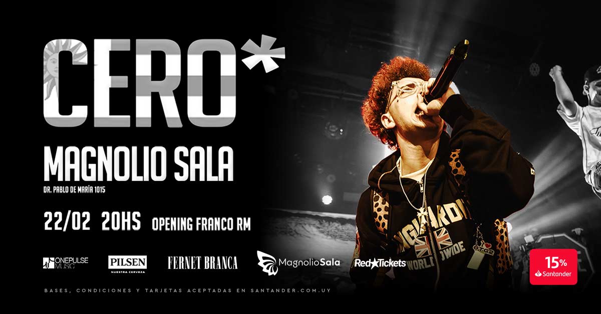 CERO* - Cero* en Magnolio Sala en Magnolio Sala