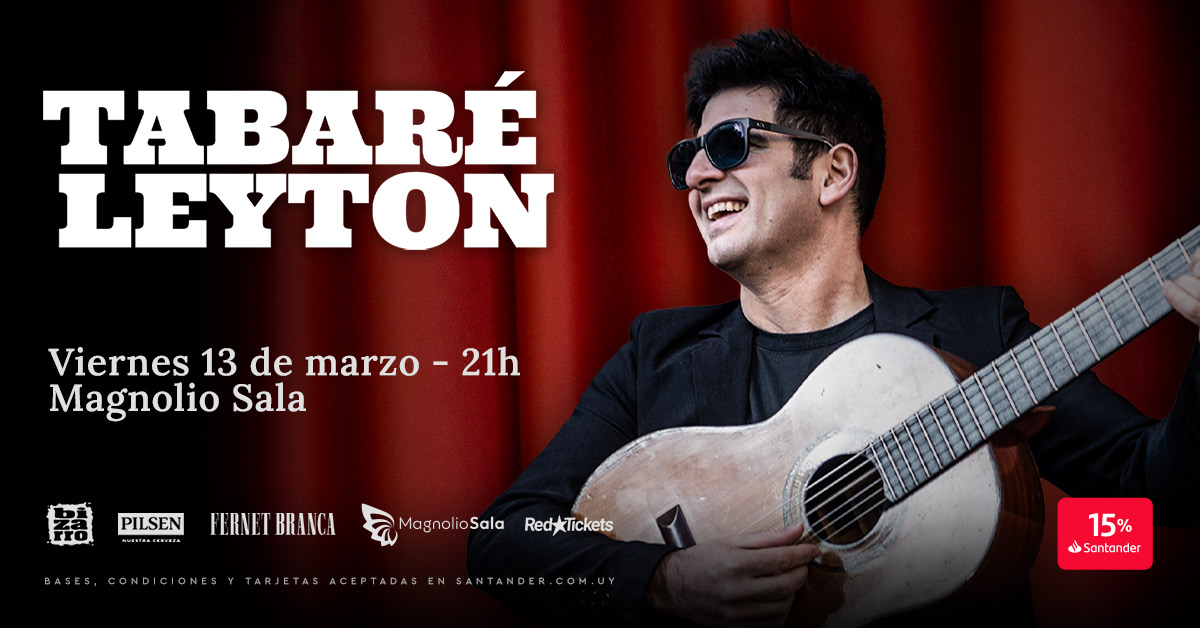 TABARÉ LEYTON - . en Magnolio Sala