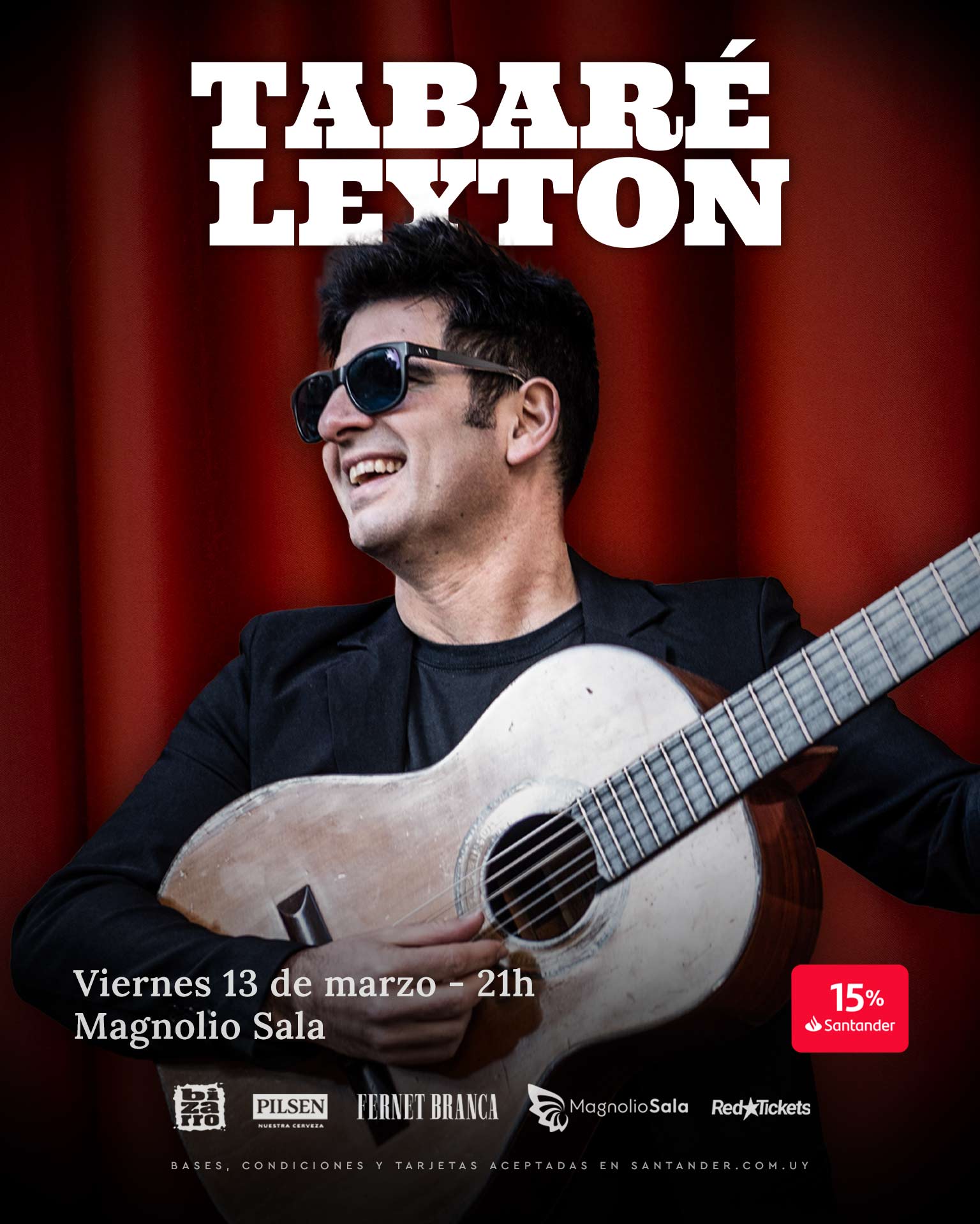 TABARÉ LEYTON - . en Magnolio Sala