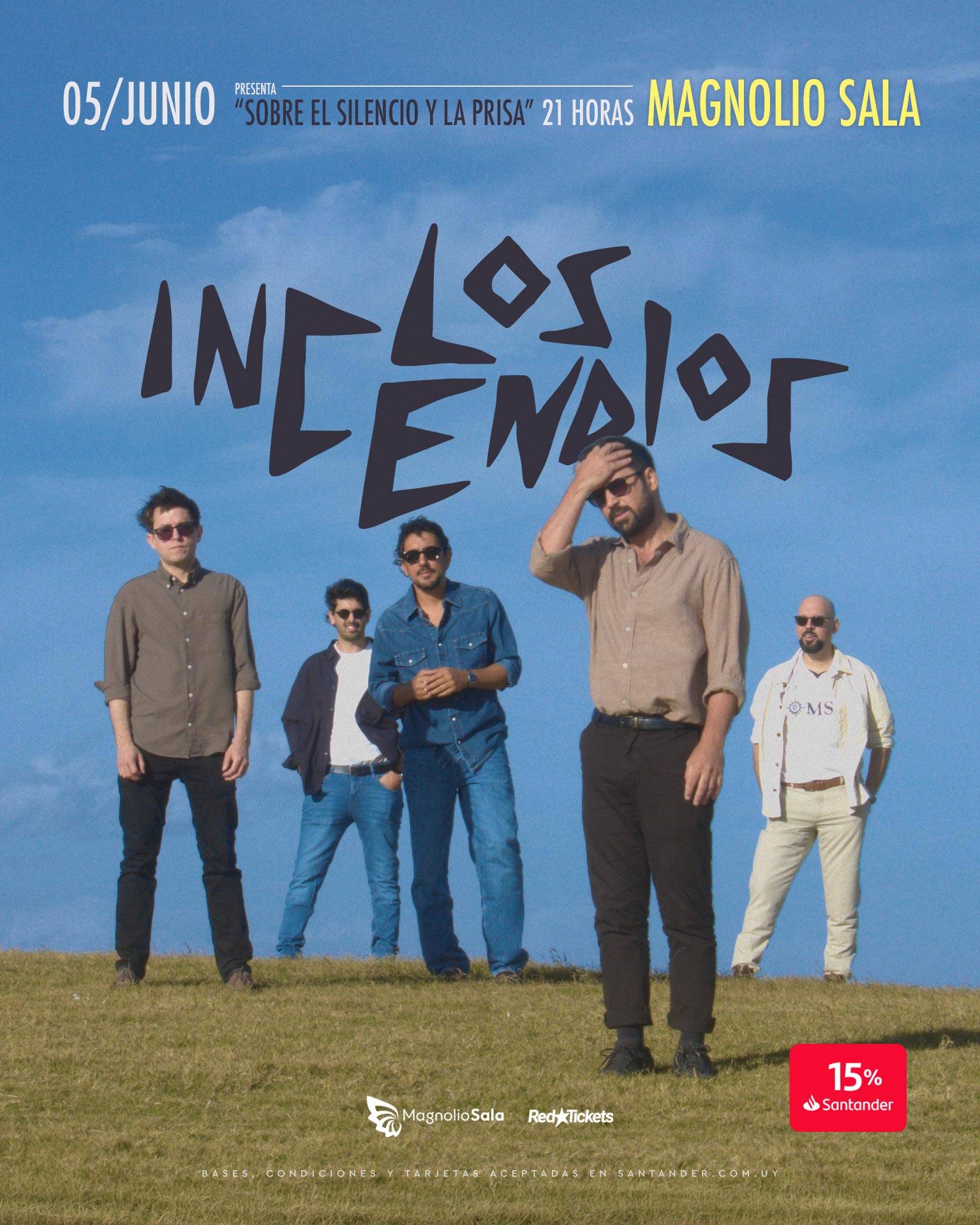 Los Incendios - Presenta "Sobre el silencio y la prisa" en Magnolio Sala