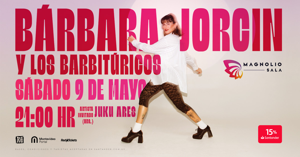 Bárbara Jorcin & Los Barbitúricos - Invitado especial abriendo la noche: Juku Ares (Arg). en Magnolio Sala