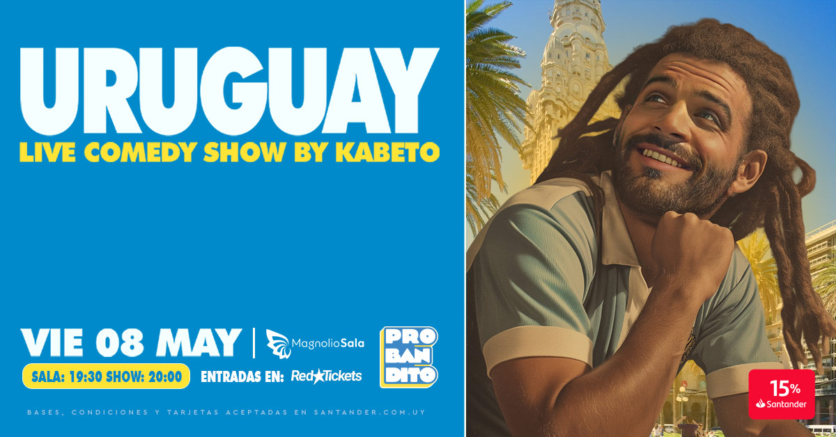 Live Comedy Show By Kabeto - URUGUAY - - en Magnolio Sala