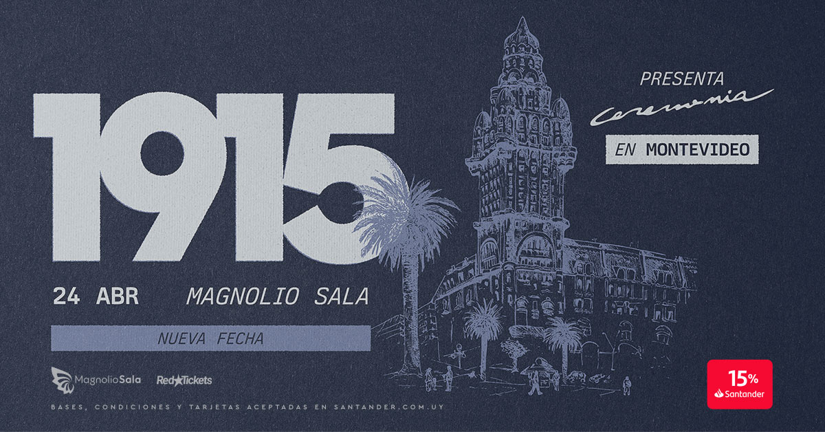 1915 - PRESENTA “CEREMONIA en Magnolio Sala
