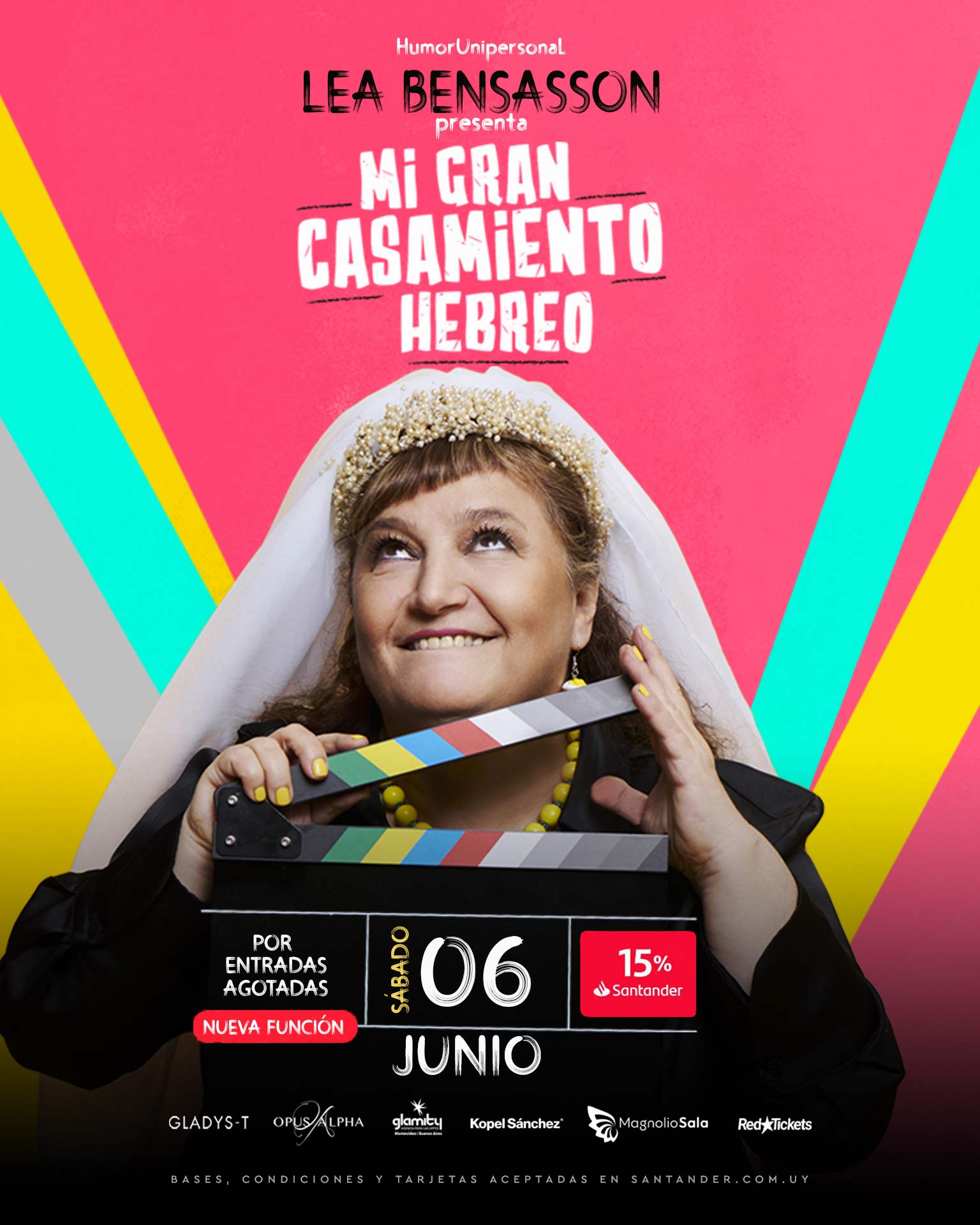 LEA BENSASSON - Mi gran casamiento hebreo - HumorUnipersonal en Magnolio Sala