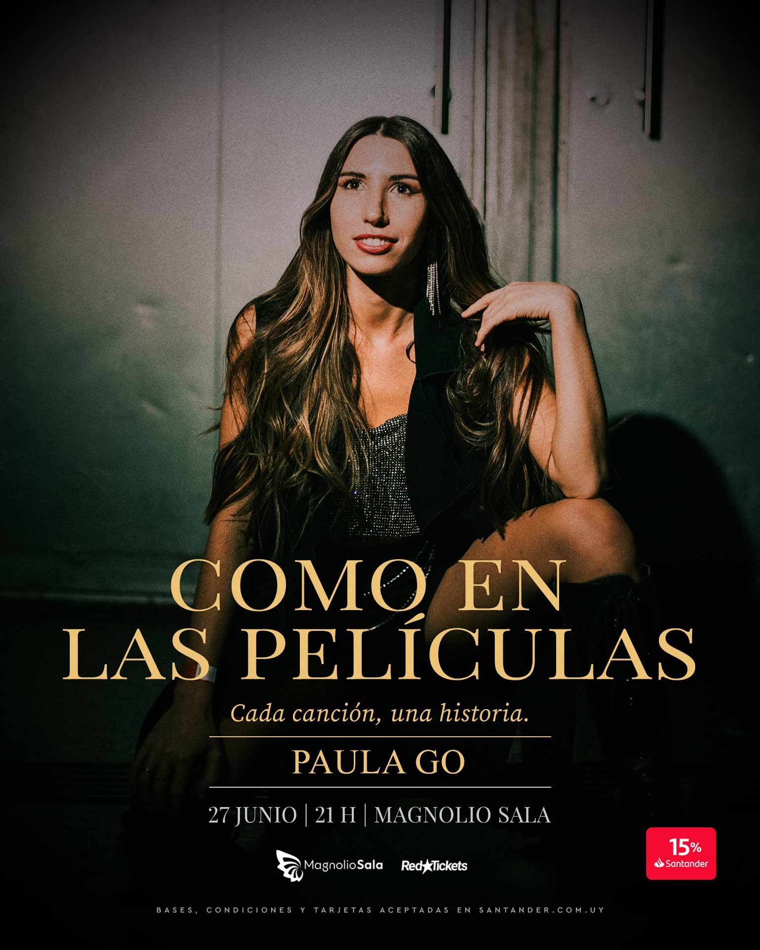 Paula Go - Como en las películas - Cada canción, una historia en Magnolio Sala