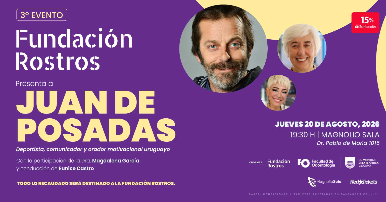 FUNDACIÓN ROSTROS - Presenta a JUANCHO DE POSADAS en Magnolio Sala