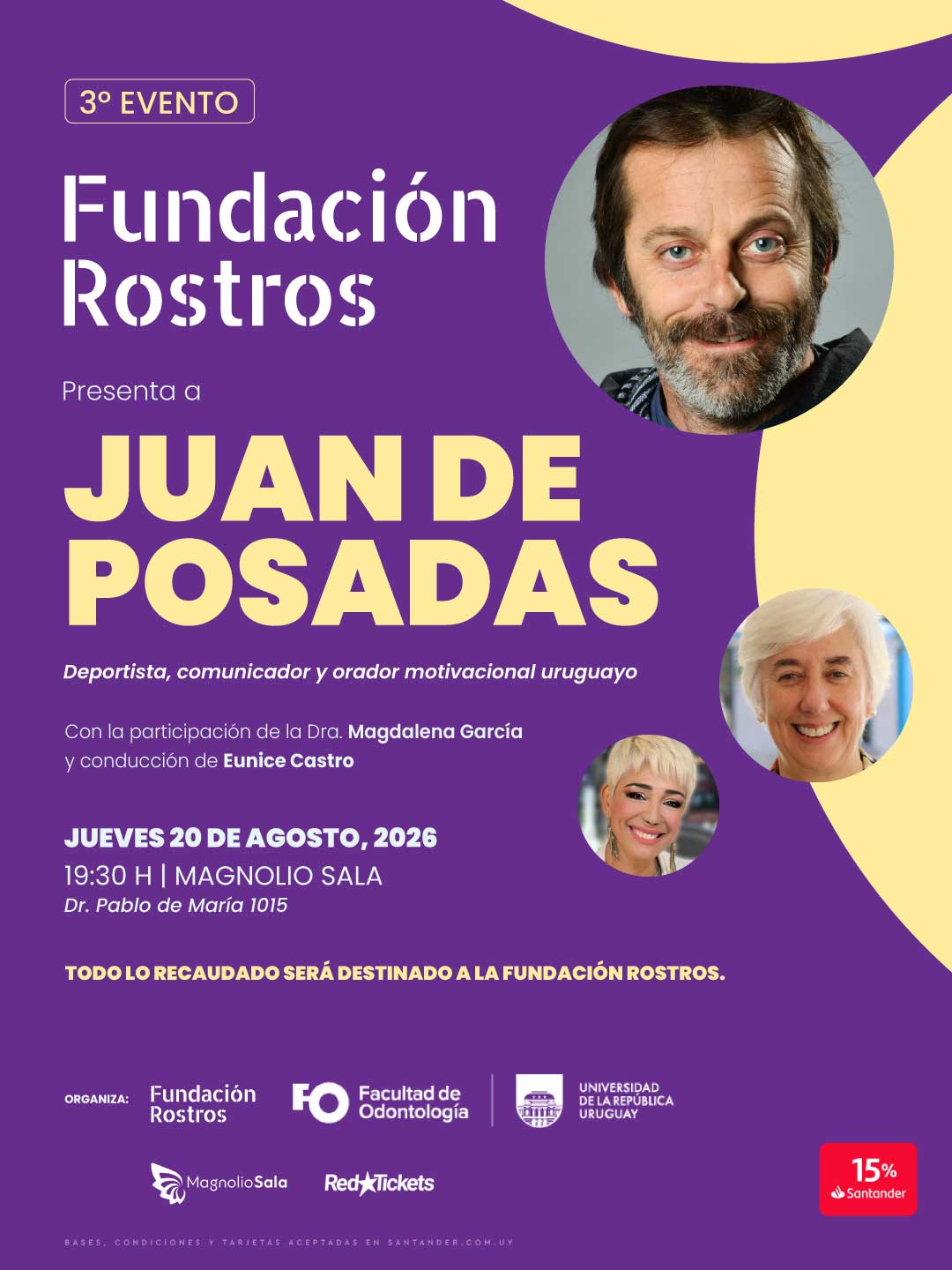 FUNDACIÓN ROSTROS - Presenta a JUANCHO DE POSADAS en Magnolio Sala