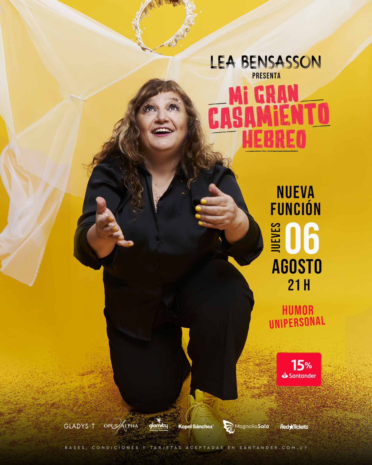 Lea Bensasson: Mi gran casamiento hebreo - Humor unipersonal en Magnolio Sala