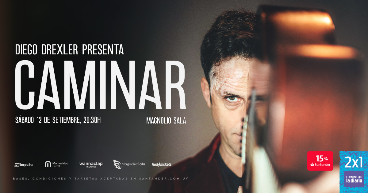 Diego Drexler presenta CAMINAR - - en Magnolio Sala