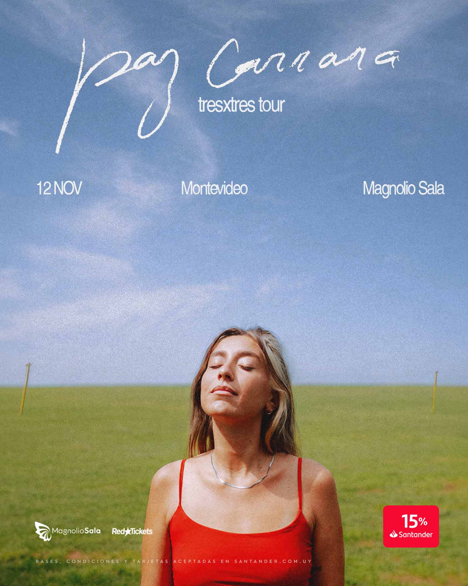 Paz Carrara - Tresxtres tour en Magnolio Sala