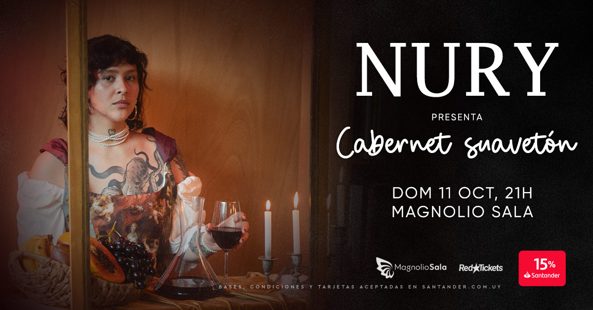 Nury - presenta Cabernet Suavetón en Magnolio Sala