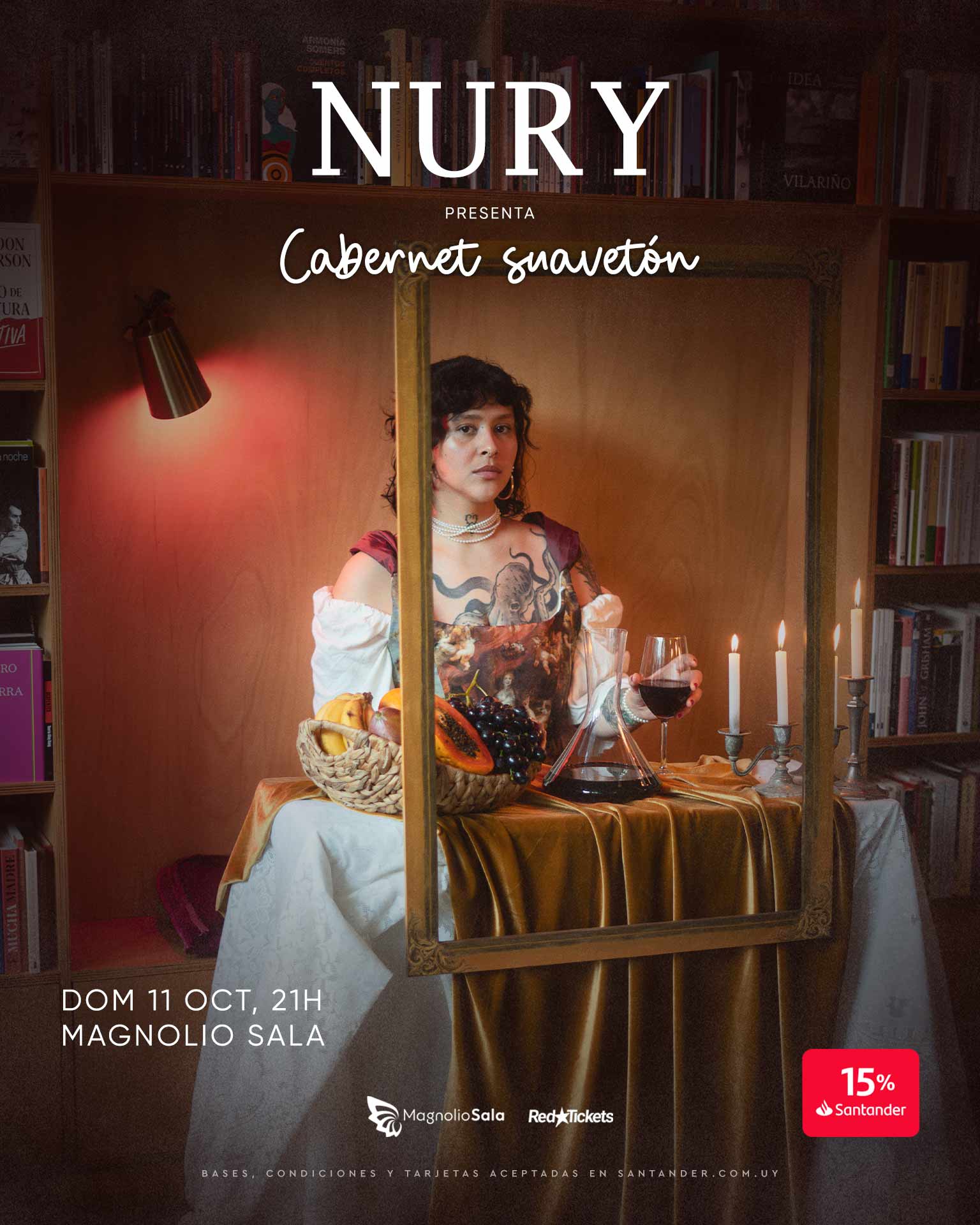 Nury - presenta Cabernet Suavetón en Magnolio Sala