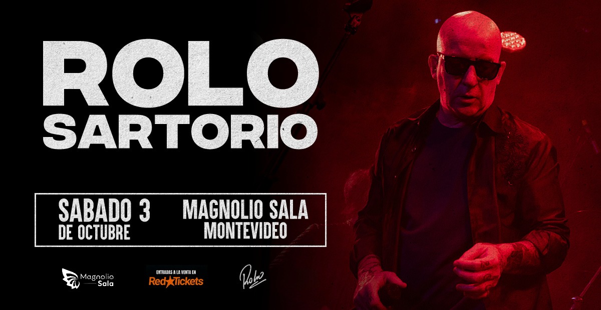 Rolo Sartorio por primera vez en uruguay! - - en Magnolio Sala