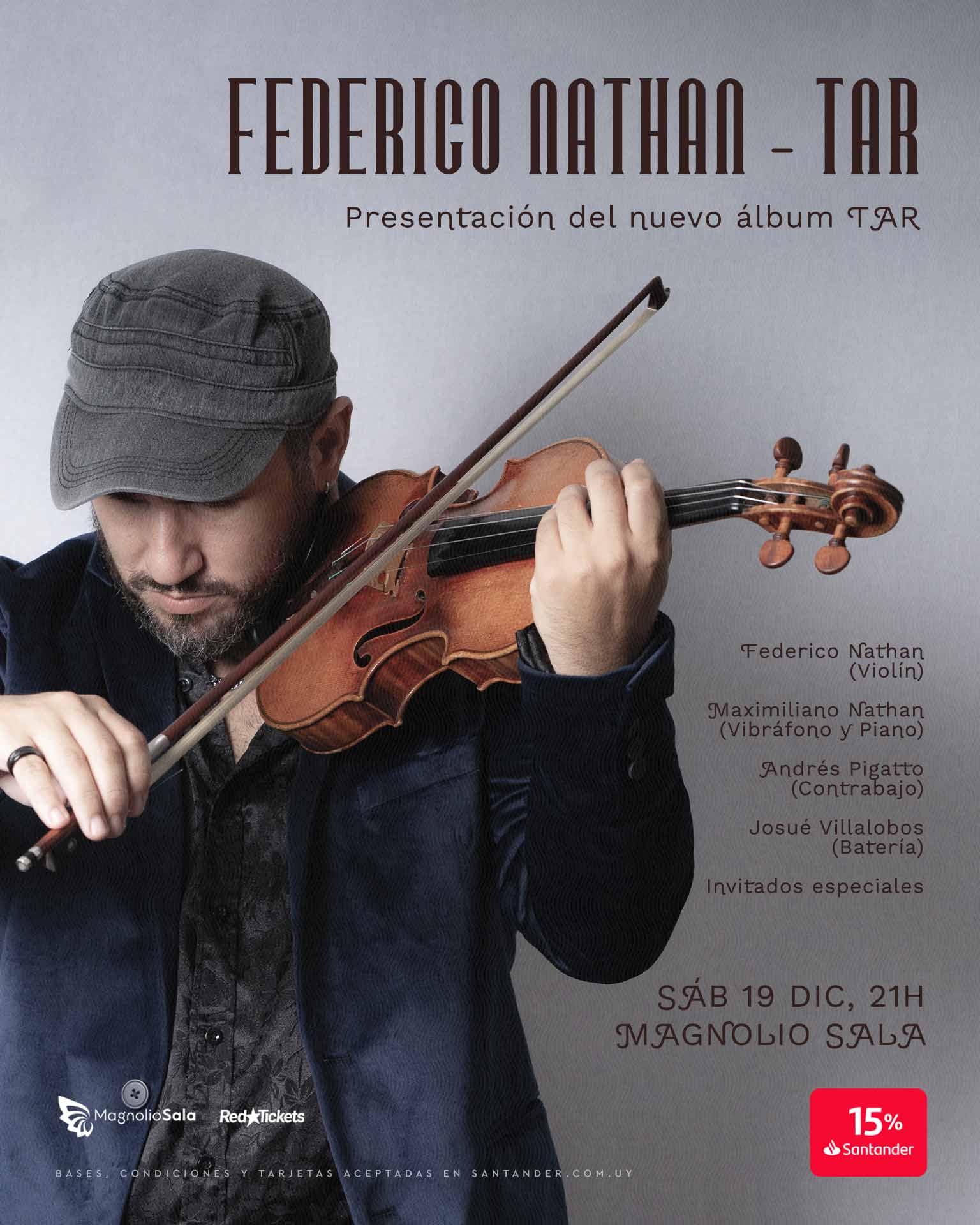 Federico Nathan - Presentación del nuevo álbum TAR en Magnolio Sala